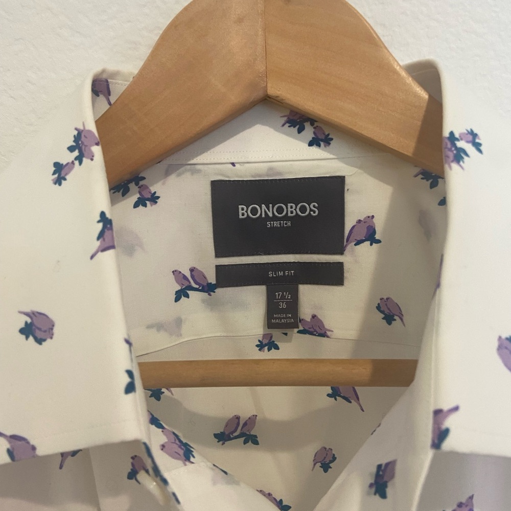 Bonobos print button down - Picture 2 of 2